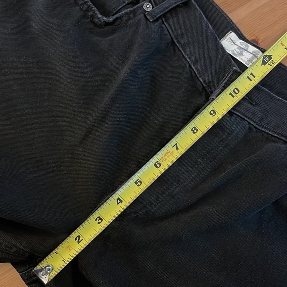 We The Free The Maggie Midrise Straight leg jeans Washed Black Size 31 - Picture 9 of 12